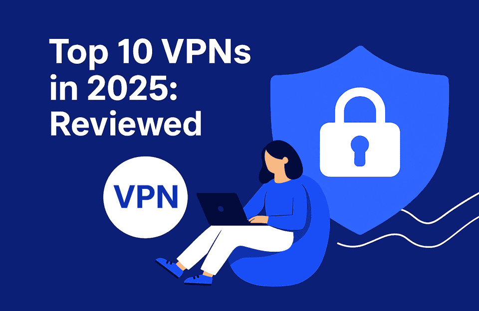 Top 10 VPNs in 2025: Secure, Fast & Reliable Services