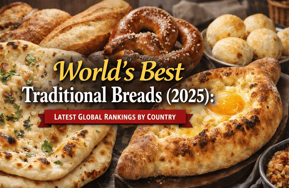 World’s Best Traditional Breads (2025): Latest Global Rankings by Country